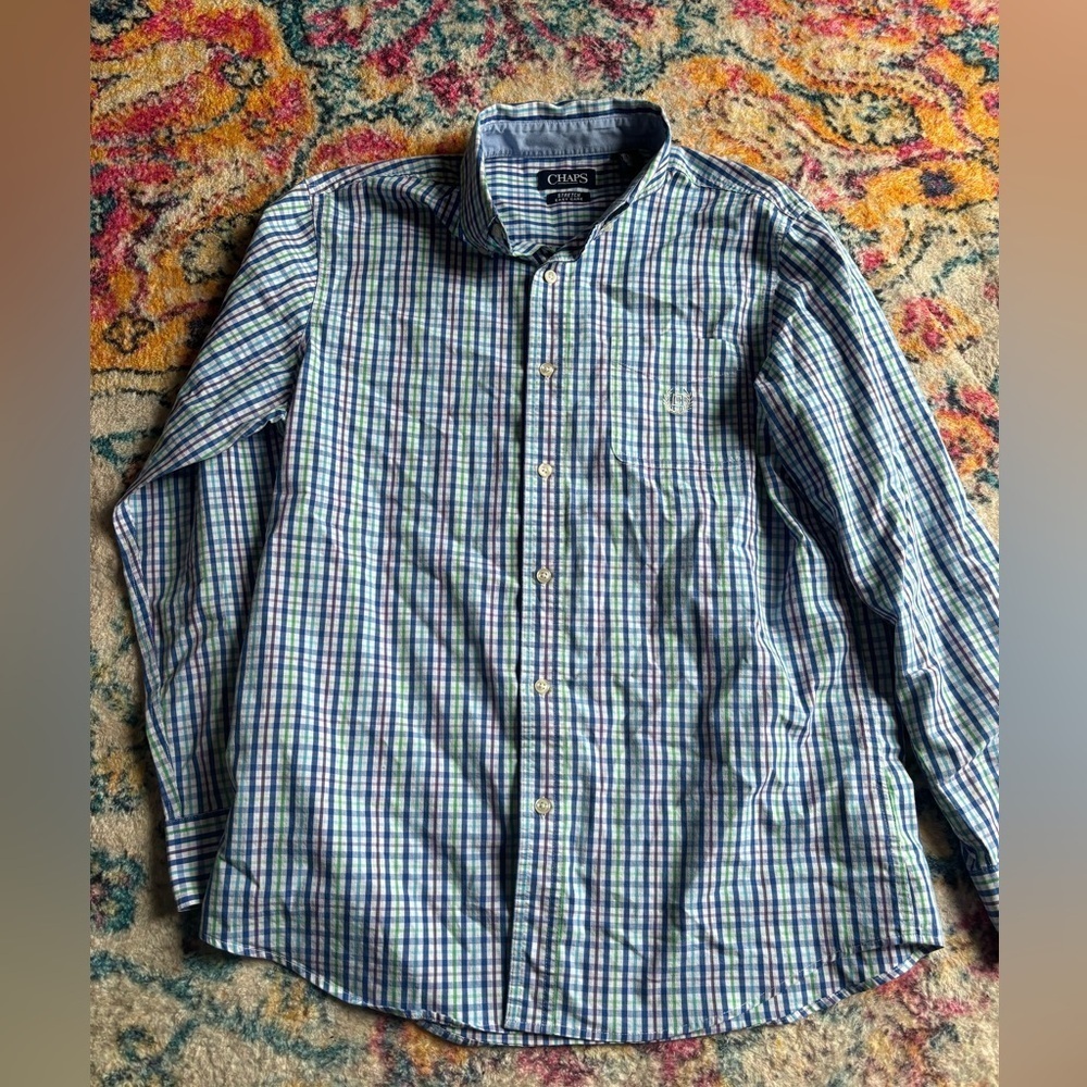 Chaps Long Sleeve Button Down Shirt